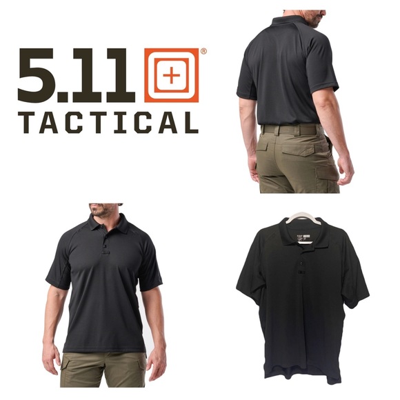 5.11 Tactical Other - 5.11 Tactical Men's Performance Short Sleeve Polo Shirt in Excellent Condition